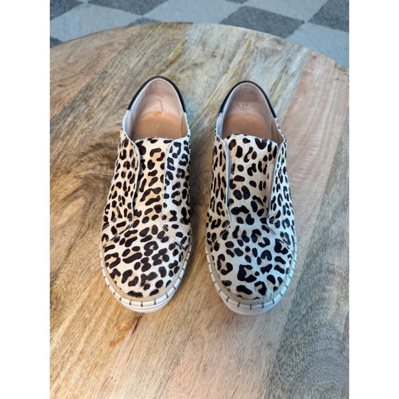 J’S’LIDES Shoes - J/Slides Leopard Print leather slip on Women's shoes